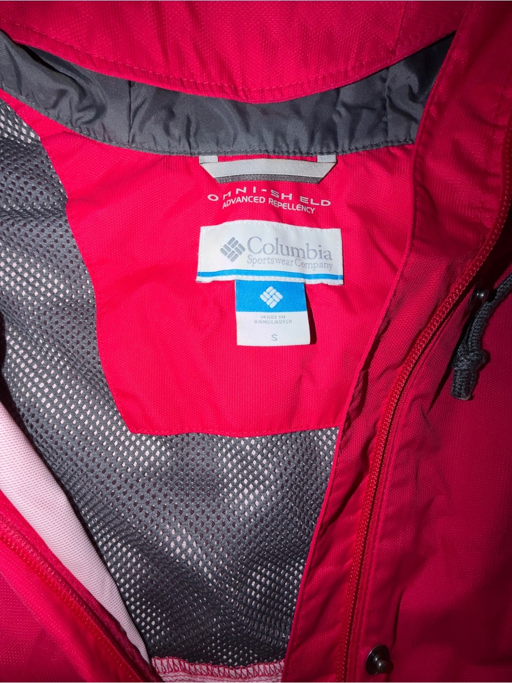 Women's Hooded Trench Coat in Vibrant Pink - Picture 4 of 4